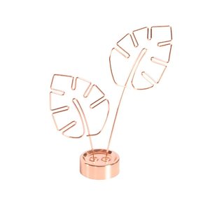 Pince d'affichage en forme de feuille, pour carte Photo, Note, Clip avec Base, support de mémo, pour les fêtes à domicile et le restaurant - Product Image 1