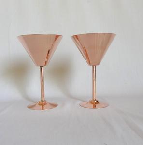 Cuivre Gobelets pour Vodka Cocktails et Vins Plats - Product Image 5