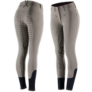 Shemax 2024 Top qualité vente chaude OEM nouvelle mode personnalisé équitation femmes taille haute Silicone siège complet culotte-Beige - Product Image 3