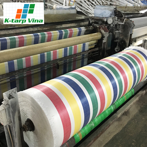 Custom PE Striped Tarpaulin Truck Cover Quick Delivery Anti-Water Outdoor Stall Cover Cut-to-Order Plastic Sheets Processing - Product Image 4
