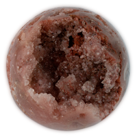 Sphères de géodes d'améthyste rose de haute qualité du Rio Grande do Sul au Brésil, cadeaux originaux par Origems Brazil