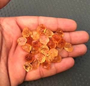 พลอยซิทรินธรรมชาติ25ชิ้น,พลอยไม่ผ่านการทำให้เป็นก้อนหยาบในเดือนพฤศจิกายนราคาส่งไม่ผ่านการบำบัด - Product Image 3