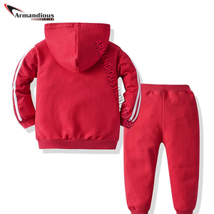 Conjunto de ropa para niños y niñas, Sudadera con capucha, pantalones de jogging, chándal - Product Image 4