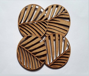 Classic Design <b>Wooden</b> <b>Coaster</b> Customized Size And Shape <b>Wooden</b> Set Of Four <b>Coaster</b> With Finest Quality - Product Image 3