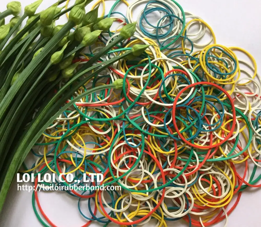 Rubber bands Needed for Agriculture Purpose tie Asparagus, Green Onion, vegetables... high quality and safety for Food grade