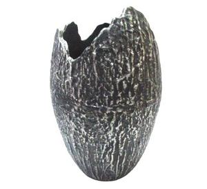 Florero de Metal mate moderno para sala de estar, jarrón de diseño nórdico natural negro, accesorios de decoración para el hogar - Product Image 1