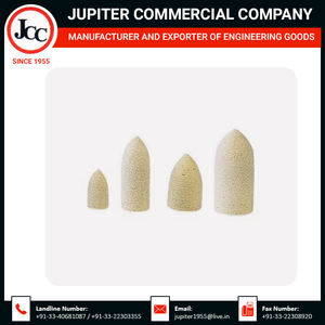 Cônes en feutre de laine personnalisés avec logo, fabriqués en Inde, outils abrasifs durables, modèle de cônes en feutre - Product Image 4