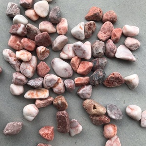 Natural Cheap Cobbles Landscape <b>Stone</b> Pink Pebble <b>Stone</b> - Product Image 1