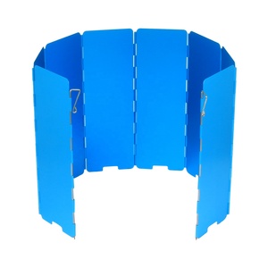 OEM personnalisé Pliable Pare-Vent Écran 10 Plaques <span class=keywords><strong>Camping</strong></span> En Plein Air Cuisinière à <span class=keywords><strong>Gaz</strong></span> - Product Image 4