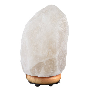 2026 Impex Pakistan Himalayan Salt <b>Lamp</b> Handmade Eco-Friendly Natural Rock Shape Wooden Base Feng Shui Home Decoration - Product Image 6