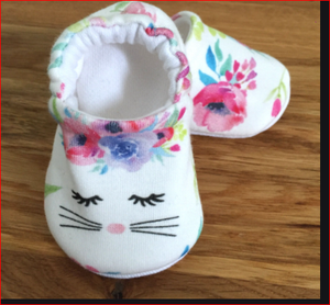 Zapatillas de algodón para recién nacidos, botines para bebé a la moda, 100% algodón orgánico, proveedor indio - Product Image 1