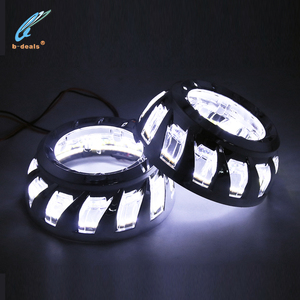 3 "סליל צרבו עם cob עיניים מלאך הסתיר מקרן עדשה טורבינת - Product Image 5