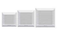 VE100-AS Venteurope Ventilateur extracteur axial électrique 14W à volet automatique pour salle de bain 220~240V 50/60Hz 85 m³/h Matériau ABS 35dB OEM