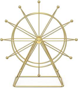 Vajilla decorativa de hierro en forma de humana, artículos de decoración, alambre negro con Bol verde para mesa, muestra decorativa - Product Image 3