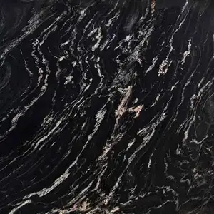 Nhà Cung Cấp Chất Lượng Tốt Nhất Markino Đen Ấn Độ Granite Đánh Bóng Tấm Cho Sàn Countertops Bếp Tops Cầu Thang Tường Ốp