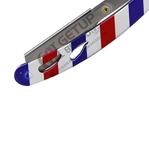 Professional Manual <b>Shaver</b> Straight Edge Stainless Steel Sharp Fold able Razor with Blade 2 Colors Professional Stainless Steel - Product Image 5