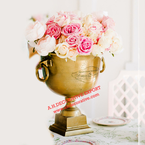 Customized Logo Tabletop Wine Cooler <b>Gold</b> Finished Aluminum <b>Ice</b> <b>Bucket</b> for Party Beverage Cooler with Personalized Touch - Product Image 4