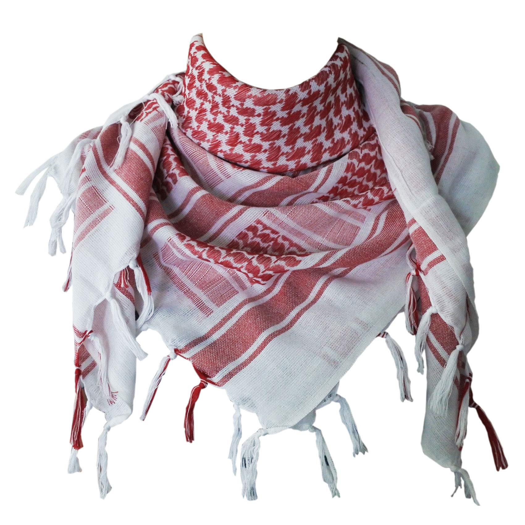 red and white
