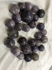 Wholesale Nature High Quality <b>Crystal</b> Healing Stones Purple Amethyst Sphere For Healing - Product Image 4