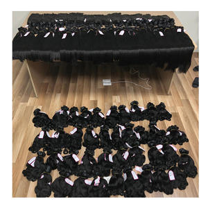 Style de corps ondulé de trame de cheveux humains vierges non traités de tendance chaude avec la qualité Remy de traitement chimique teint - Product Image 1