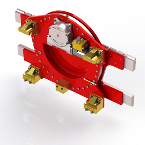 Caja Rotatoria 360° para Montacargas, Accesorio Hidráulico con Capacidad de 1600-12000 kg, Certificación ISO9001 y CE, 1 Año de Garantía, Lo Mejor - Product Image 1