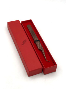 ที่หนีบขนตาปลอมพลาสม่าสีโรสโกลด์45องศาอุปกรณ์เสริมความงามออกแบบโลโก้ได้ตามต้องการ - Product Image 4