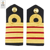 Placa de hombro oficial con logotipo de Paramédicos, bordada en encaje, sin níquel, de fieltro no tejido, para uniforme de personal médico, venta al por mayor