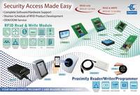 Lectores de Tarjetas de Control de Acceso RFID HF ISO 18092 de 13.56MHz, Módulo de Lectura Felica con Wiegand RS-232 UART