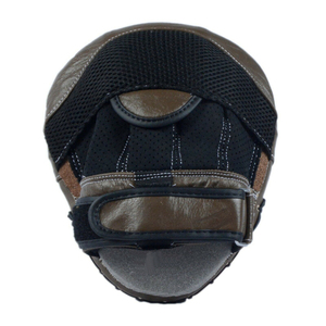 Genuine Leather High Quality Focus Mitts Custom Made Focus <b>Pads</b> for Professional Boxing Hand Target <b>Practice</b> on Wholesale Price - Product Image 2