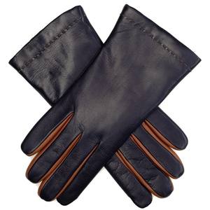 Guantes de piel de oveja con forro de lana de invierno de la mejor calidad para mujer Cuero genuino personalizado clásico para uso diario Estilo liso - Product Image 1