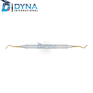 Dental Filling Instrument <b>Ball</b> Shaped Titanium Coated 2mm and 2.5mm Double Ended Instruments With Light <b>Weighted</b> Hollow Handle - Product Image 5