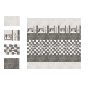 กระเบื้องบุผนังเซรามิก30x45cm ดีไซน์ใหม่เคลือบเงาสูง - Product Image 5