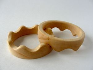 Anneau de serviette en bois, modèle styliste, fabrication artisanale, pour maison et hôtels, vente en gros, livraison par les revendeurs - Product Image 5