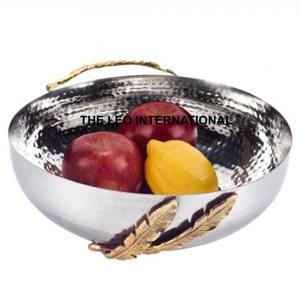 Newest High Aluminum Salad Bowl Customized Size Condiment <b>Dipping</b> Bowls Kitchenware Glossy <b>Silver</b> Polished - Product Image 2