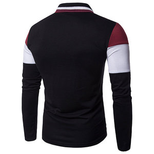 Nouveau design Polo à manches longues respirant et à prix réduit OEM sur mesure pour hommes - Product Image 2