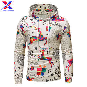 High Quality <b>Men's</b> Winter Sportswear <b>Hoodies</b> Custom Logo Printed <b>Lightweight</b> Waterproof Eco-Friendly Long Sleeve Plus Size - Product Image 2