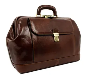 Leather Medical Bag For Women Men's Doctors Leather Handbag Personalized Travel The Master TRE-0088