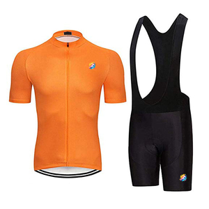 Conjunto de Jersey y Culotte de Ciclismo Personalizado, Unisex, Reversible, Sin Costuras, Cortavientos, Tallas Grandes - Product Image 1