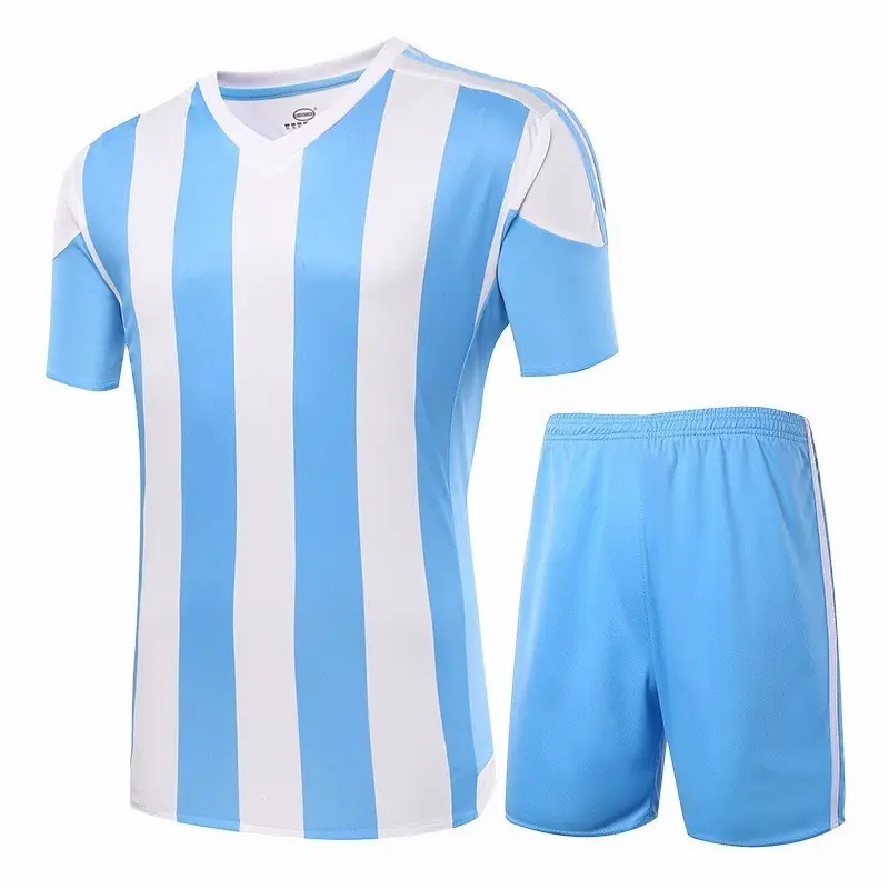 Fußball uniform mit Sublimation sset Sportswear Großhandel Custom Fußball trikot für Männer Fußball hemd Weißes Kleid Fußball bekleidung