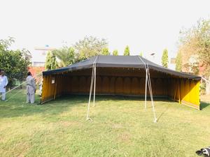 Tente de Camping en toile à rayures noires et blanches, rayures pour le marché du moyen-orient, livraison gratuite - Product Image 5