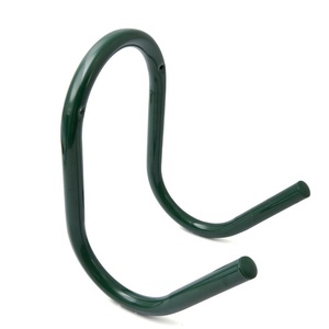 Support de Tube en métal incurvé noir, avec peinture - Product Image 1