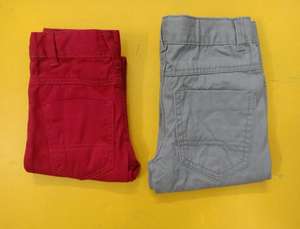 Pantalones Casuales de Algodón Chino para Adolescentes, Marca Original Overrun Apparel, Color Sólido, con Bolsillos, Lote de Stock de Bangladesh - Product Image 5