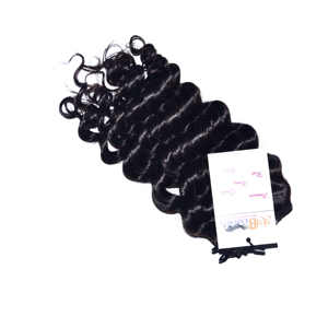 Tissage de cheveux humains afro crépus, cheveux humains vierges brésiliens mongols frisés bruts, extensions de cheveux humains afro Curly Deep Wave - Product Image 3