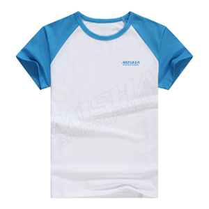 T-shirt uni en polyester et élasthanne pour homme, à manches courtes, col rond, personnalisable avec logo, 200g/220g, séchage rapide, respirant - Product Image 5