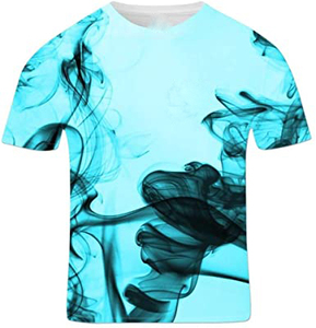 เสื้อยืดผู้ชายกราฟิคพิมพ์ลายซับลิเมชัน,ผ้าฝ้ายโพลีเอสเตอร์ - Product Image 2