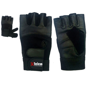 Guantes de Gimnasio de Cuero LAIEM Cómodos y Duraderos para Entrenamiento con Pesas, Equipo Esencial para el Fitness - Product Image 6