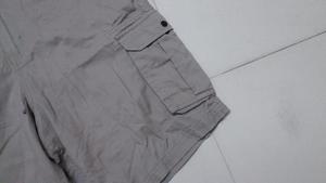 Bangladesh marque hommes été solide Cargo Shorts 100% coton Chino sergé écologique respirant décontracté plage voyage Stock - Product Image 4