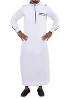 Jubbah Thobe pour Hommes, Logo Personnalisé, Design Arabe/Islamique, Grande Taille, Modeste, Léger, Styles Printemps 2026 2027, 100% Coton, Fabrication Usine