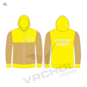 Sudadera con capucha de cuello redondo de poliéster sólido antiarrugas antiencogimiento OMA personalizada, sudadera con diseño de estampado bordado para hombre de talla grande - Product Image 4