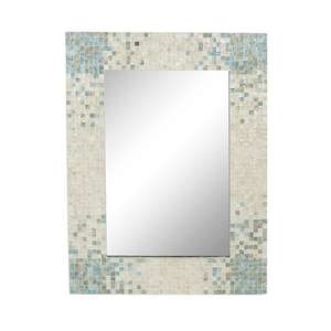 Wholesale Natural Mother of Pearl Rectangular Wall Decor <b>Mirror</b> for <b>Bathroom</b> and Decoration - Product Image 2